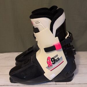 Vintage Nordica N955 Rear-Entry Ski Boots Size 32.0 - Men's Size 14